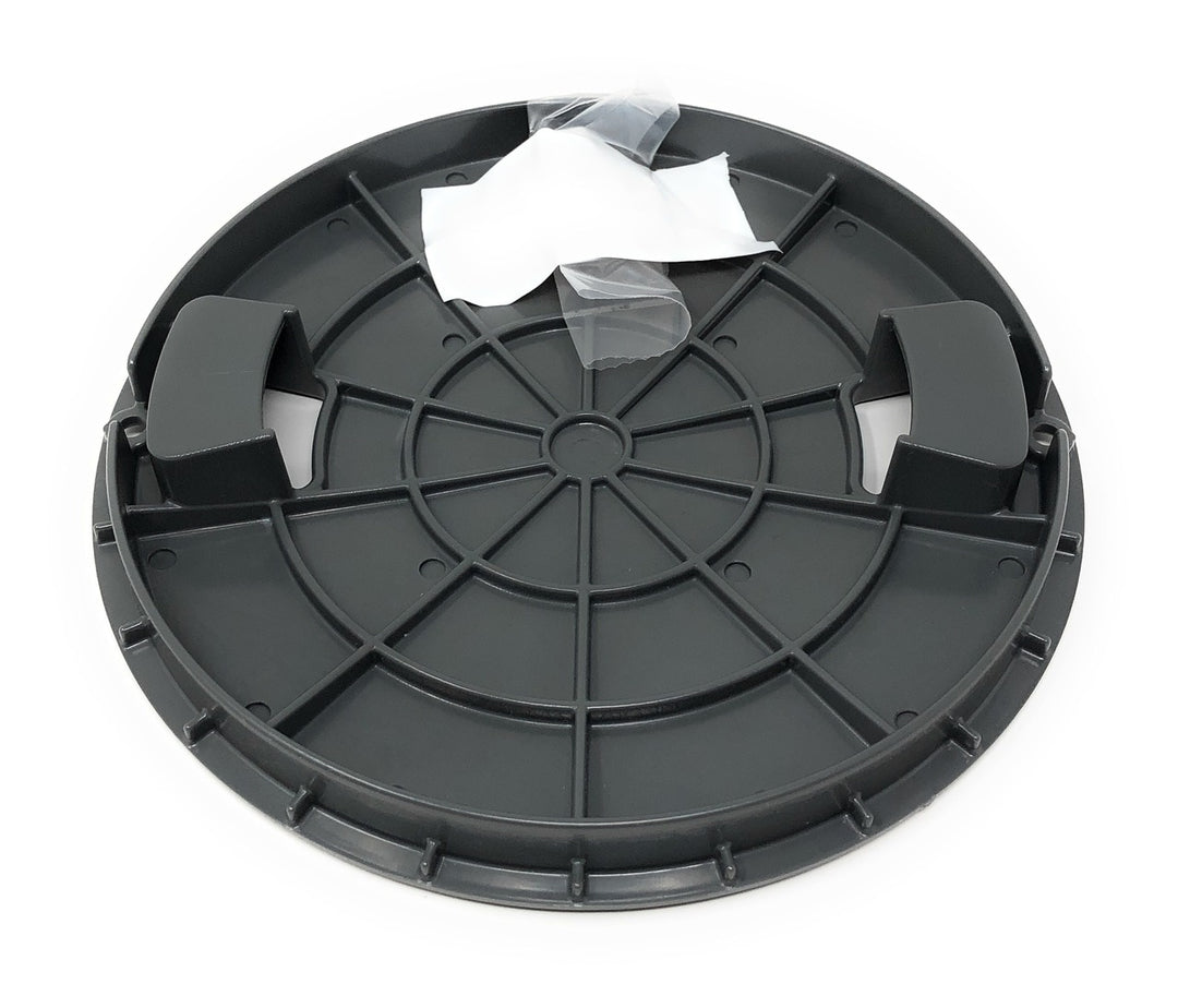 Bottom View of A&A Quik Water Leveler Deck Lid (Gray) - ePoolSupply