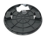 Bottom View of A&A Quik Water Leveler Deck Lid (Gray) - ePoolSupply