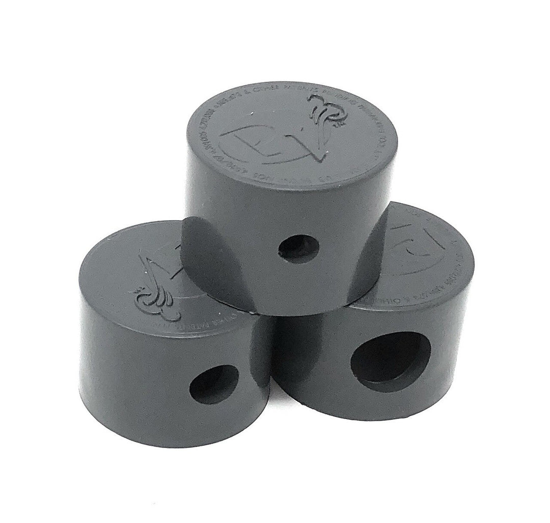 Paramount PV3 Twist Lock Step Nozzle Caps 3 Piece (Gray) - ePoolSupply