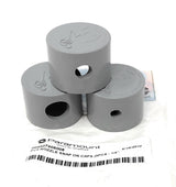 Paramount PV3 Snap On Step Nozzle Caps 3 Piece (Light Gray) - ePoolSupply