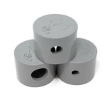 Paramount PV3 Snap On Step Nozzle Caps 3 Piece (Light Gray) - ePoolSupply
