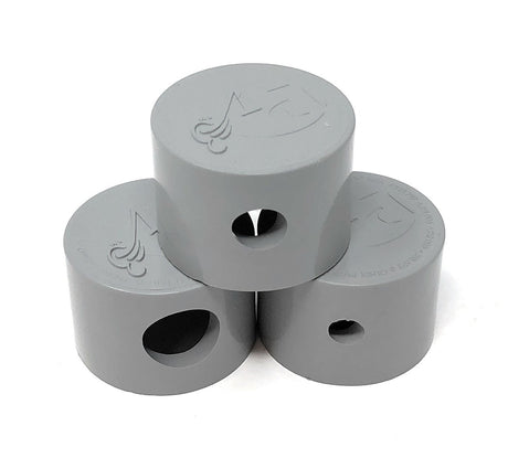 Paramount PV3 Snap On Step Nozzle Caps 3 Piece (Light Gray) - ePoolSupply