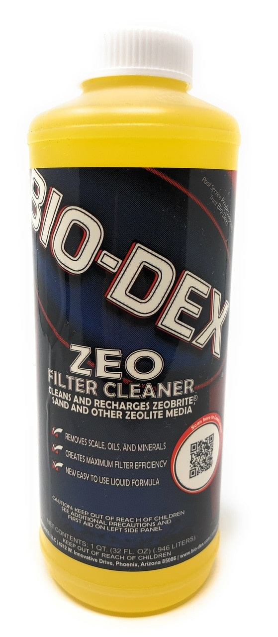 Front View - Bio-Dex Laboratories Zeo Filter Cleaner (32 Oz.) - ePoolSupply