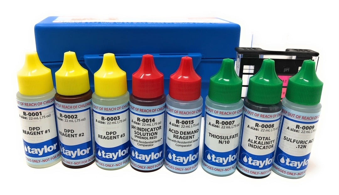 Taylor Technologies Safety Plus Test Kit for Chlorine/Bromine, pH, Alkalinity (DPD) - ePoolSupply