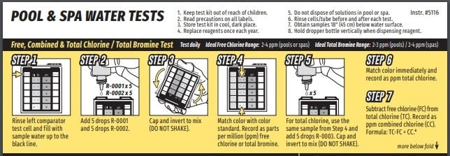 Taylor Technologies Safety Plus Test Kit for Chlorine/Bromine, pH, Alkalinity (DPD) - ePoolSupply