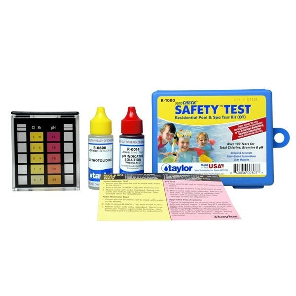 Taylor Technologies Safety Test Kit for Chlorine/Bromine, pH (OT) - ePoolSupply