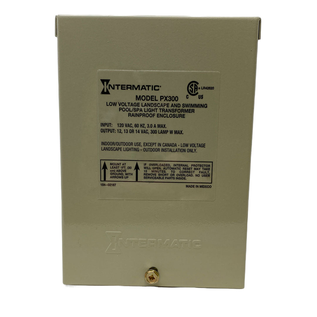 Intermatic 300 W Pool & Spa Safety Transformer - front of unit