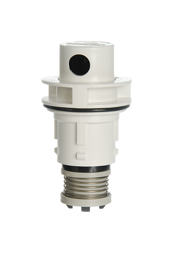 Front View of Head - Paramount Style 1 RetroJet Cleaning Head (White) - ePoolSupply