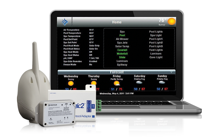 Pentair Screen Logic Interface for mobile digital devices - Trade