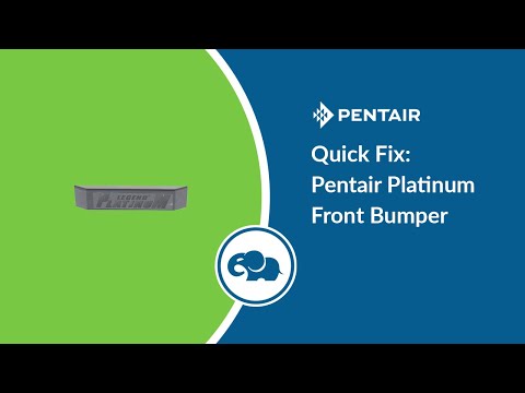 YouTube video for Pentair Kreepy Krauly Platinum Front Bumper - Grey