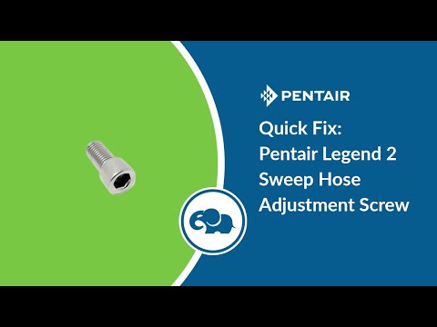 Youtube video for Pentair Kreepy Krauly Legend and Legend II Sweep Hose - Adjustment Screw