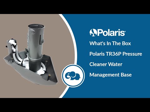 Polaris TR36P Pressure Cleaner Water Management Base Assembly Complete, Silver