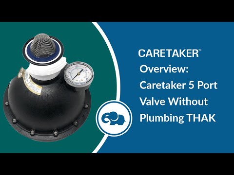 Caretaker 5-Port 1.5" Water Valve Complete without Plumbing THAK | 5-9-2006