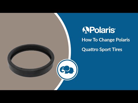Polaris TR35P / TR36P and Quattro Sport Pressure Cleaner Tire, Max Trax, Black