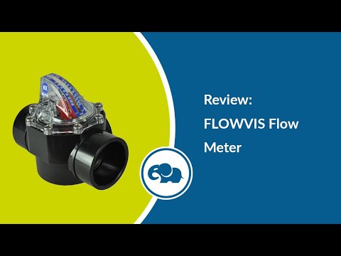 FlowVis GPM Flow Meter Valve for 2" & 2.5" Pipes | FV-2