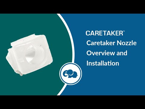 Caretaker 99 Cleaning Head Standard Nozzle (Clear)