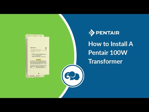 Pentair 100W 12V-14V Pool and Landscape Rated Light Transformer