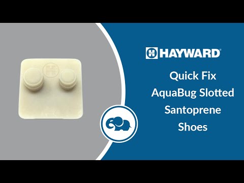 Hayward PoolVac Ultra/AquaBug/Penguin/Wanda the Whale/Diver Dave Slotted Santoprene Shoes - 4 Pack