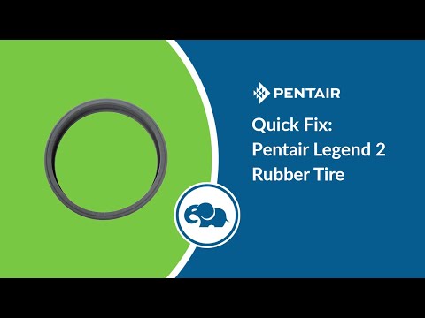 YouTube video for Pentair Kreepy Krauly Legend and Legend II Wheel - Grey Tire