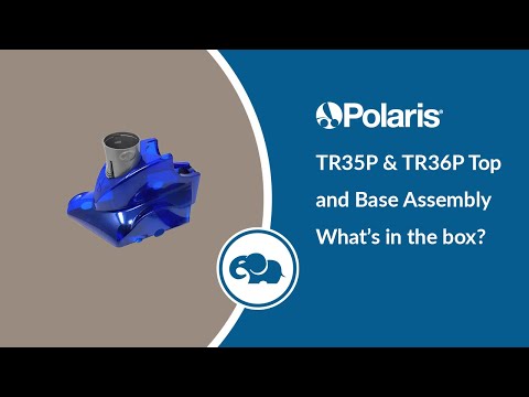 Polaris TR35P / TR36P Pressure Cleaner Top and Base Assembly