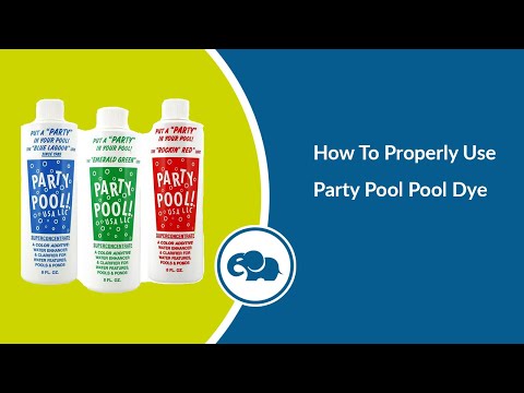 Party Pool Color Additive Variety Pack- 3 Pack - Red/Green/Blue
