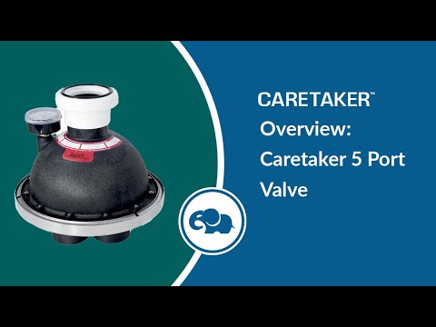 Caretaker 5-Port 2" Water Valve Complete without Plumbing THAK