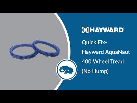 Hayward AquaNaut 200 400 & 450 Wheel Tread Blue Met - Optional (2 Pack)