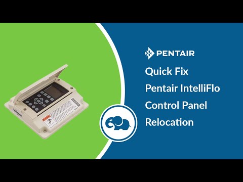 Pentair IntelliFlo Control Panel Relocation - Quick Fix video