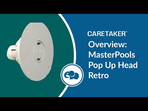 Caretaker RetroClean Update for Master Pools TurboClean (White)