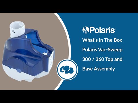 Polaris Vac-Sweep 380 / 360 Top and Base Assembly