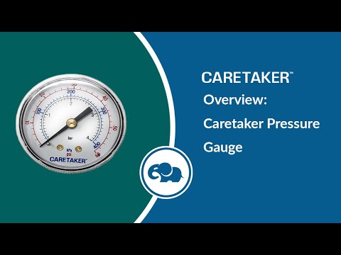 Caretaker Pressure Gauge 60 PSI Max | R0532700