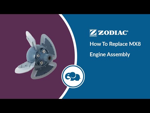 Zodiac MX8/MX6 Elite and Original Models Engine Assembly