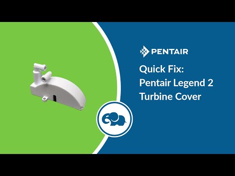 Pentair Kreepy Krauly Legend II Turbine Cover w/ Elbows