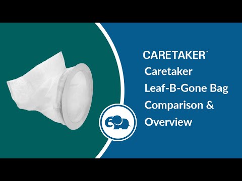 Caretaker Leaf-B-Gone Filter Bag Complete with PVC Ring (Pre 1999)