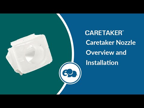 Caretaker 99 Cleaning Head Flow Plus Nozzle (Clear) | 1-9-456