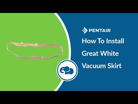 Pentair Kreepy Krauly Great White / Dorado Vacuum Skirt