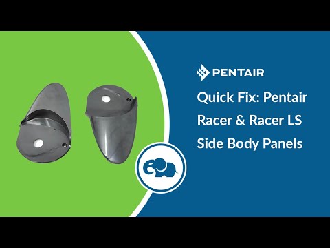Pentair Racer LS Pressure Side Cleaner Side Covers Kit
