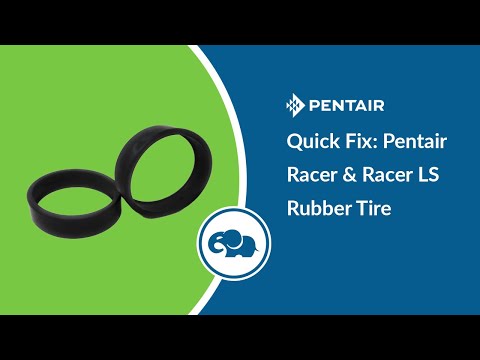 Pentair Racer / Racer LS Pressure Side Cleaner Large Tire Kit