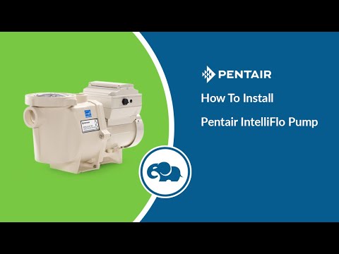 How to install a Pentair Intelliflo Variable Speed Pool Pump video