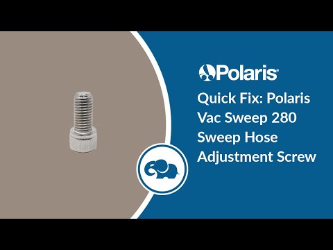 Pressure Cleaner Adjustment Screw, Sweep Hose for Polaris Vac-Sweep 380/360/280/180/280 TankTrax and TR35P/TR36P Pressure Cleaner Adjustment Screw, Sweep Hose