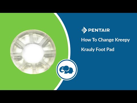 Pentair Kreepy Krauly 13' Model and E-Z Vac Foot Pad