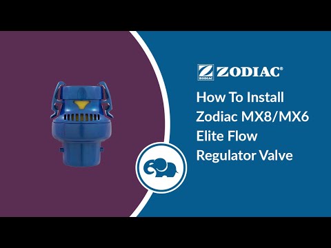Zodiac MX8/MX6 Elite and Original Models Flow Regulator Valve