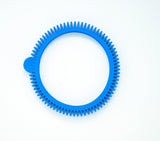 Top View - Hayward AquaNaut 200 400 & 450/Poolvergnuegen Wheel Tread - Super Super - Blue (2 Pack)