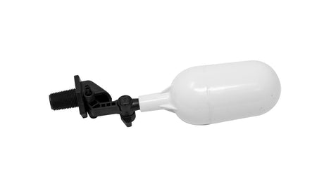 Float-valve detail shown with the AquaStar FillStar water leveler assembly