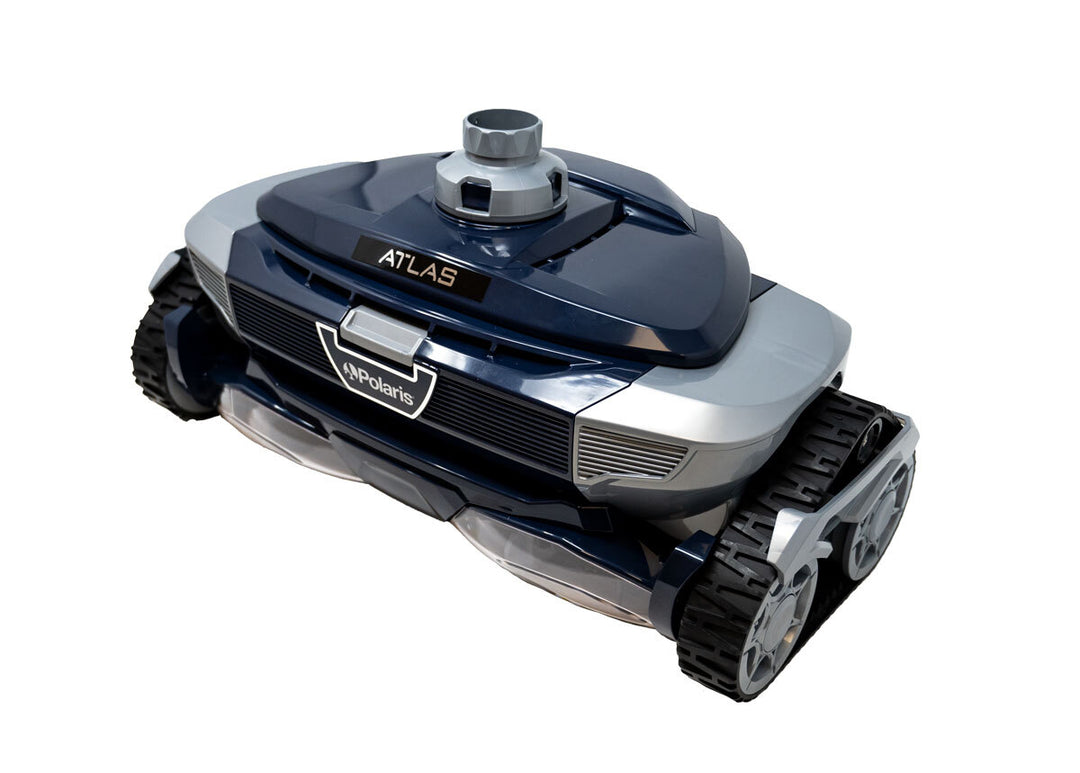 Polaris ATLAS Suction Side Pool Cleaner side angled image with no hose