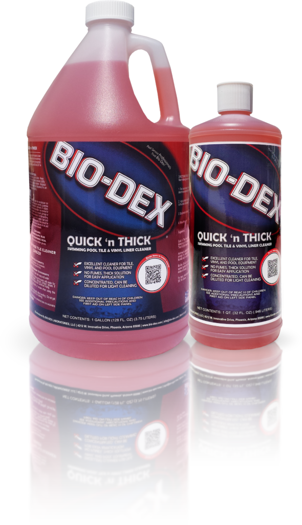 Size of Both Size Bottles- Bio-Dex Laboratories Quick 'n Thick Cleaner (32 Oz.) - ePoolSupply
