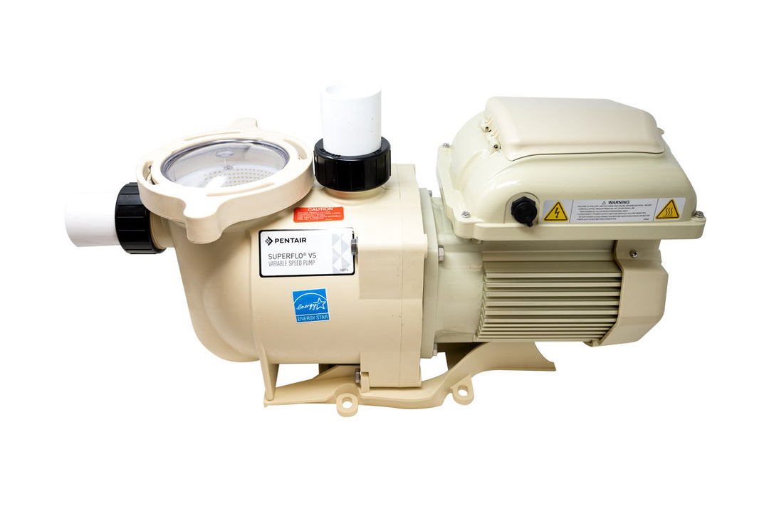 superflo with attachments - Pentair SuperFlo VS 1.5HP Variable Speed Pool Pump | EC-342001