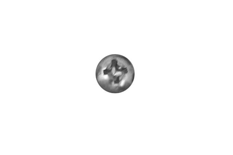 top of the screw