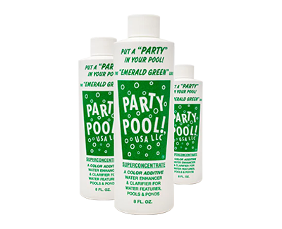 Party Pool Color Additive Green - 3 Pack