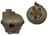 A&A Top Feed Complete 1.5" 5 Port Valve w/o QuikStop - Bottom & Side View
